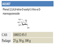 Phenyl 2,3,4,6-tetra-O-acetyl-1-thio-α-D-mannopyranoside  pictures