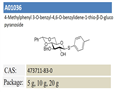4-Methylphenyl 3-O-benzyl-4,6-O-benzylidene-1-thio-β-D-gluco pyranoside  pictures