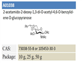 2-acetamido-2-deoxy-1,3-di-O-acetyl-4,6-O-benzylid- ene-D-glucopyranose  pictures