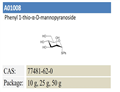 Phenyl 1-thio-α-D-mannopyranoside  pictures