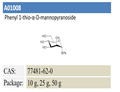 Phenyl 1-thio-α-D-mannopyranoside 