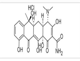 2-Naphthacenecarboxamide,4-(dimethylamino)-1,4,4a,5,5a,6,11,12a-octahydro-3,6,10,12,12a-pentahydroxy-6-methyl-1,11-dioxo-,hydrochloride (1:1), (4S,4aS,5aS,6S,12aS)-