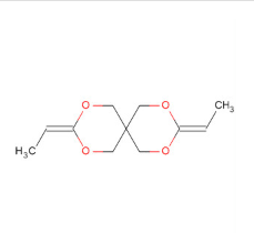 2,4,8,10-Tetraoxaspiro[5.5]undecane, 3,9-diethylidene-