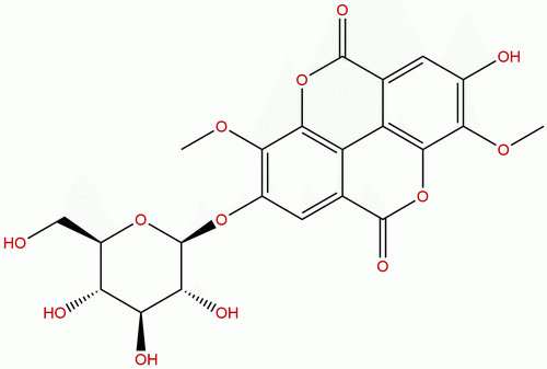 3,3'-Di-O-methylellagic acid 4'-glucoside