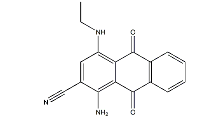 2-Anthracenecarbonitrile,1-amino-4-(ethylamino)-9,10-dihydro-9,10-dioxo-