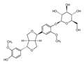 Epipinoresinol-4'-O-glucopyranoside pictures