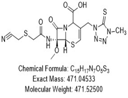 Cefmetazole 3-Sulfuration and Double-Bond Shift Impurity