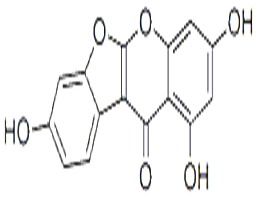 1,3,8-Trihydroxy-11H-benzofuro[2,3-b][1]benzopyran-11-one