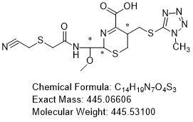 Cefmetazole Open-Ring Decarboxylation Impurity B