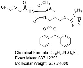 Cefmetazole Diphenyl Methyl Ester Δ3-Impurity