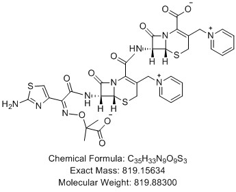 Ceftazidime Double Mother Nucleus Impurity