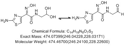 Thiazolyl Acetyl Glycine Oxime Acetal