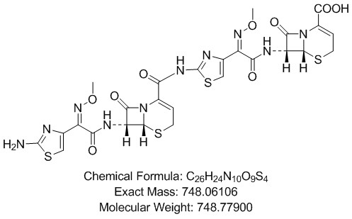 Ceftizoxime Sodium Dimer B