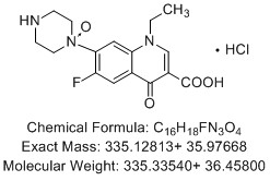 Norfloxacin Impurity 1 Hydrochloride