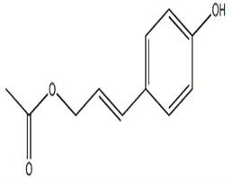 3-(4-hydroxyphenyl)prop-2-enyl acetate