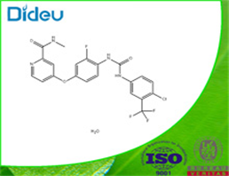 4-[4-[[[[4-Chloro-3-(trifluoromethyl)phenyl]amino]carbonyl]amino]-3-fluorophenoxy]-N-methyl-2-pyridinecarboxamide hydrate USP/EP/BP