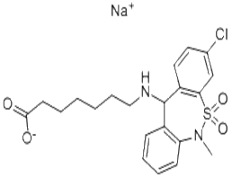 Tianeptine sodium