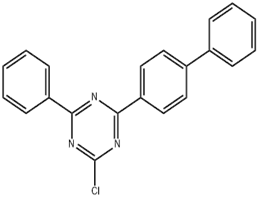 2-chloro-4-(biphenyl-4-yl)-6-phenyl-1,3,5-triazine