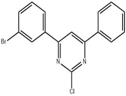 Pyrimidine, 4-(3-bromophenyl)-2-chloro-6-phenyl-