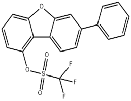 7-phenyldibenzo[b,d]furan-1-yltrifluoromethanesulfonate