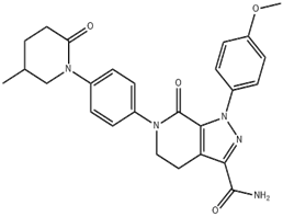 1-(4-methoxyphenyl)-6-(4-(5-methyl-2-oxopiperidin-1-yl)phenyl)-7-oxo-4,5,6,7-tetrahydro-1H-pyrazolo[3,4-c]pyridine-3-carboxamide