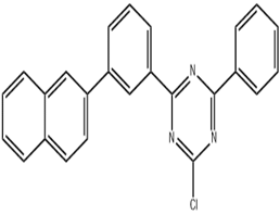 2-chloro-4-(3-(naphthalen-2-yl)phenyl)-6-phenyl-1,3,5-triazine