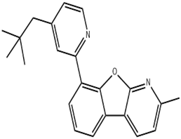 8-[4-(2,2-Dimethylpropyl)-2-pyridinyl]-2-(methyl)-benzofuro[2,3-b]pyridine