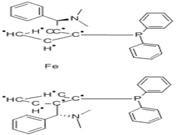 (S,S)-(-)-2,2'-Bis[(R)-(N,N-dimethylamino)(phenyl)methyl]-1,1'-bis(diphenylphosphino)ferrocene
