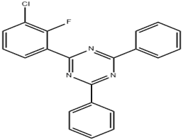 2-(3-chloro-2-fluorophenyl)-4,6-diphenyl-1,3,5-Triazine