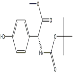 (R)-Methyl 2-((tert-butoxycarbonyl)amino)-2-(4-hydroxyphenyl)acetate