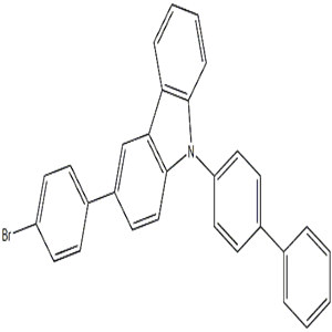 9-(1,1-bipheny)-4-yl-3-(4-bromophenyl)carbazole