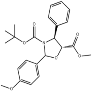 (4S,5R)-3-tert-Butyl5-methyl2-(4-methoxyphenyl)-4-phenyloxazolidine-3,5-dicarboxylate