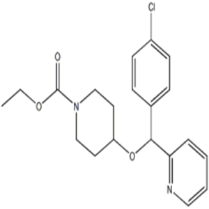 ethyl 4-[(4-chlorophenyl)-(2-pyridyl)Methoxy]piperidine-1-carboxylate