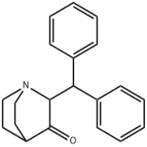 2-(diphenyl-methyl-)-quinuclidin-3-one