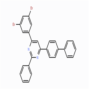 Pyrimidine, 4-[1,1'-biphenyl]-4-yl-6-(3,5-dibromophenyl)-2-phenyl-