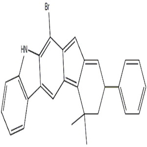 2-BroMo-5,7-dihydro-7,7-diMethyl-5-phenyl-indeno[2,1-b]carbazole
