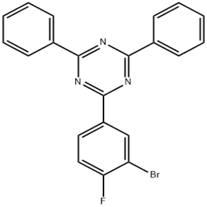 2-(3-Bromo-4-fluorophenyl)-4,6-diphenyl-1,3,5-triazine