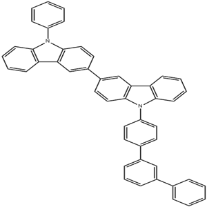 N-phenyl-N'-(4-m-terphenyl)-3,3'-biscarbazole
