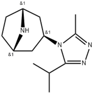 (1R,3s,5S)-3-(3-Isopropyl-5-methyl-4H-1,2,4-triazol-4-yl)-8-azabicyclo[3.2.1]octane