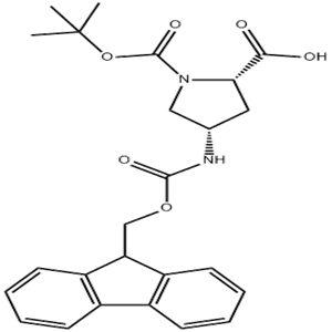 Fmoc-(2S,4S)-4-amino-1-Boc-pyrrolidine-2-carboxylic acid