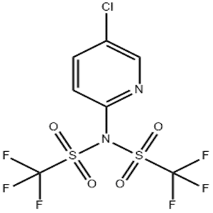 2-[N,N-Bis(trifluoromethanesulfonyl)amino]-5-chloropyridine