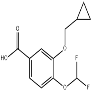 3-(Cyclopropylmethoxy)-4-(difluoromethoxy)benzoic acid