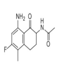 N-(8-Amino-6-fluoro-5-methyl-1-oxo-1,2,3,4-tetrahydronaphthalen-2-yl)acetamide