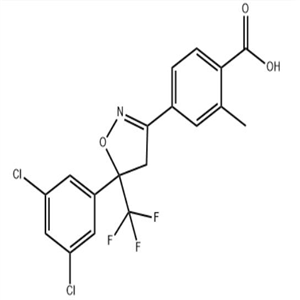 4-[5-(3,5-dichlorophenyl)-5-(trifluoromethyl)-4,5-dihydro-1,2-oxazol-3-yl]-2-methylbenzoic acid