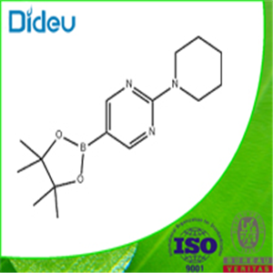 2-(PIPERIDIN-1-YL)PYRIMIDINE-5-BORONIC ACID PINACOL ESTER