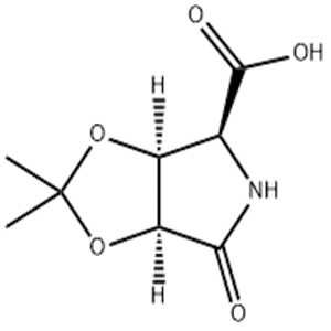 4H-1,3-Dioxolo[4,5-c]pyrrole-4-carboxylic acid, tetrahydro-2,2-dimethyl-6-oxo-, (3aS,4S,6aS)-