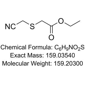 Ethyl 2-cyano-methylmercapto-acetate(Cefmetazole Side Chain Ethyl Ester)