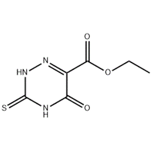 Ethyl 5-oxo-3-thioxo-2,3,4,5-tetrahydro-1,2,4-triazine-6-carboxylate