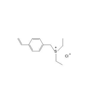 (4-ethenylphenyl)methyl-diethylsulfanium;chloride