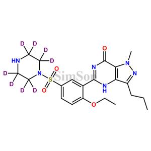 N-Desmethyl Sildenafil D8